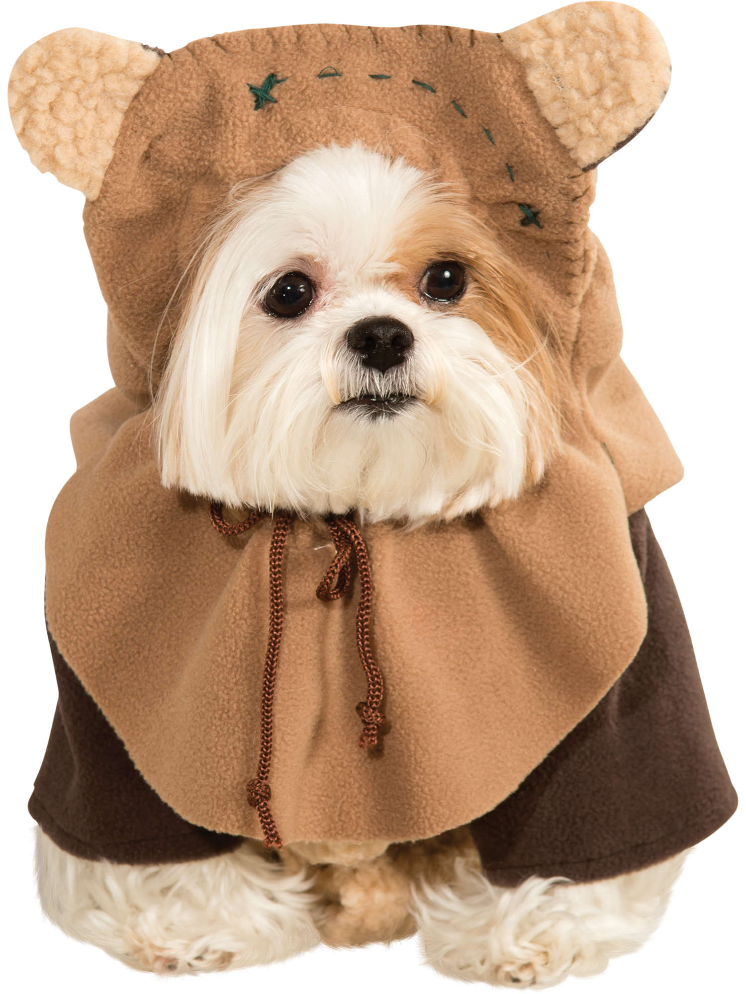 Rubies Star Wars Ewok Kostüm für Haustiere mit Pet-Hemd und Headpiece