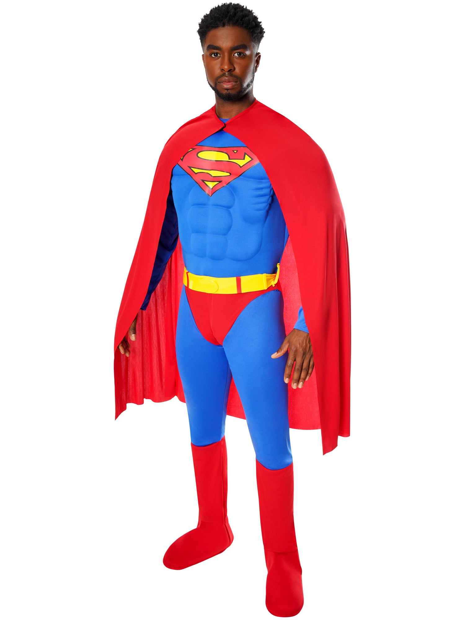 Rubies Superman Deluxe Kostüm für Herren – Rückansicht