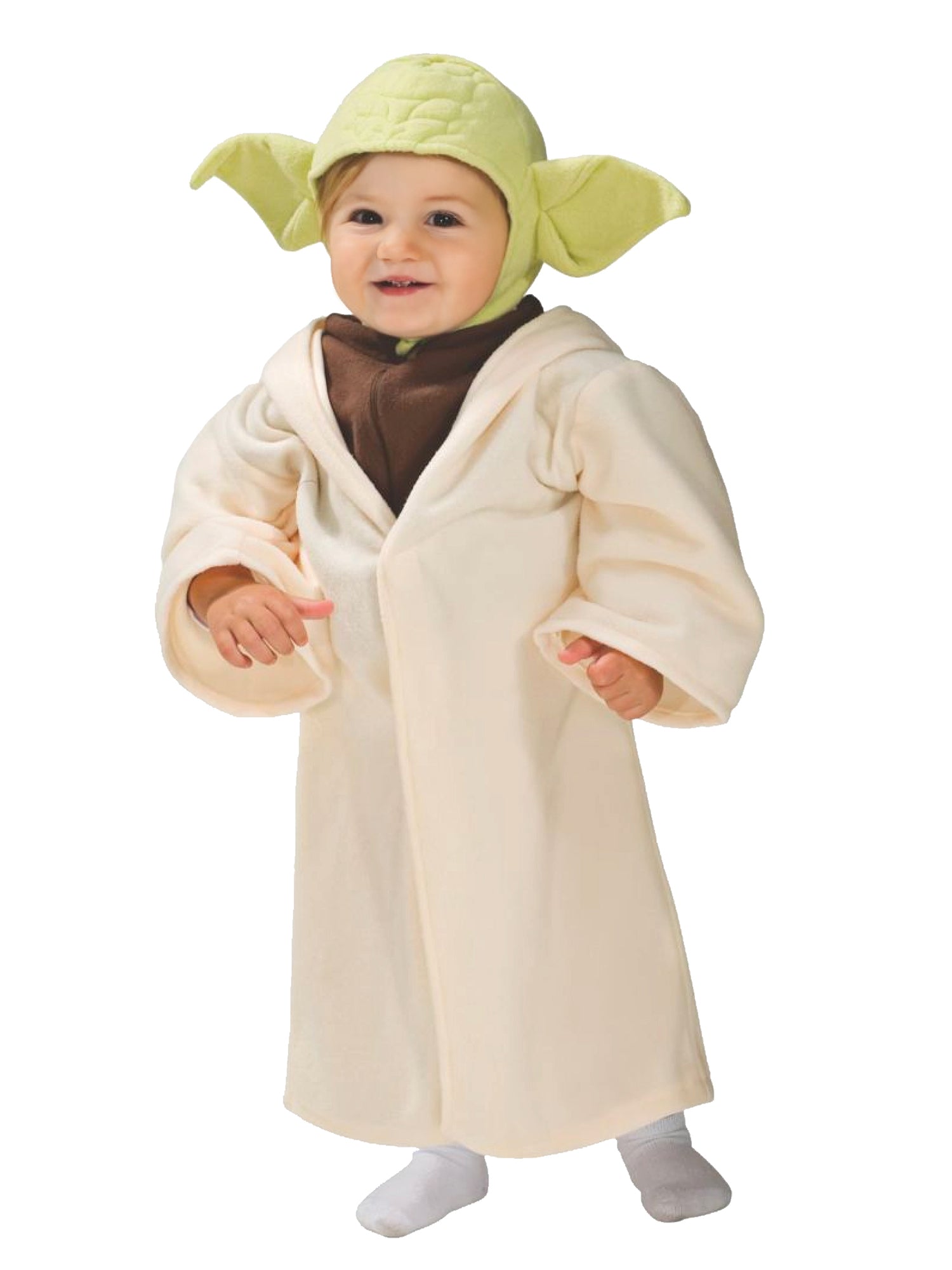 Rubies Yoda Kinderkostüm für Jungen – Star Wars Kostüm mit Kapuzenrobe – Detailansicht
