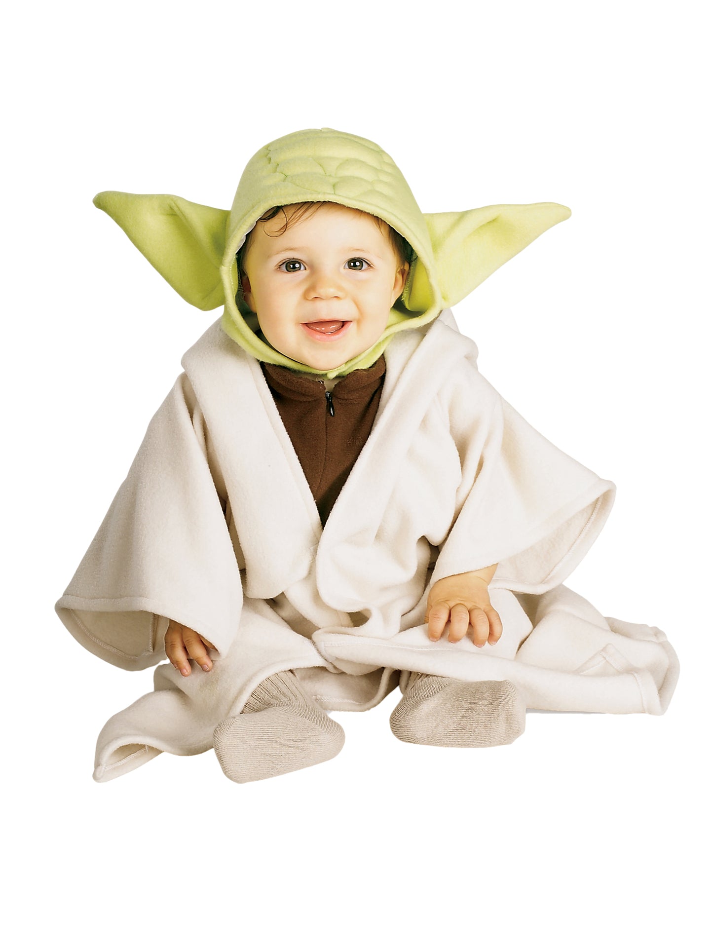 Rubies Yoda Kinderkostüm für Jungen – Star Wars Kostüm mit Kapuzenrobe – Seitenansicht