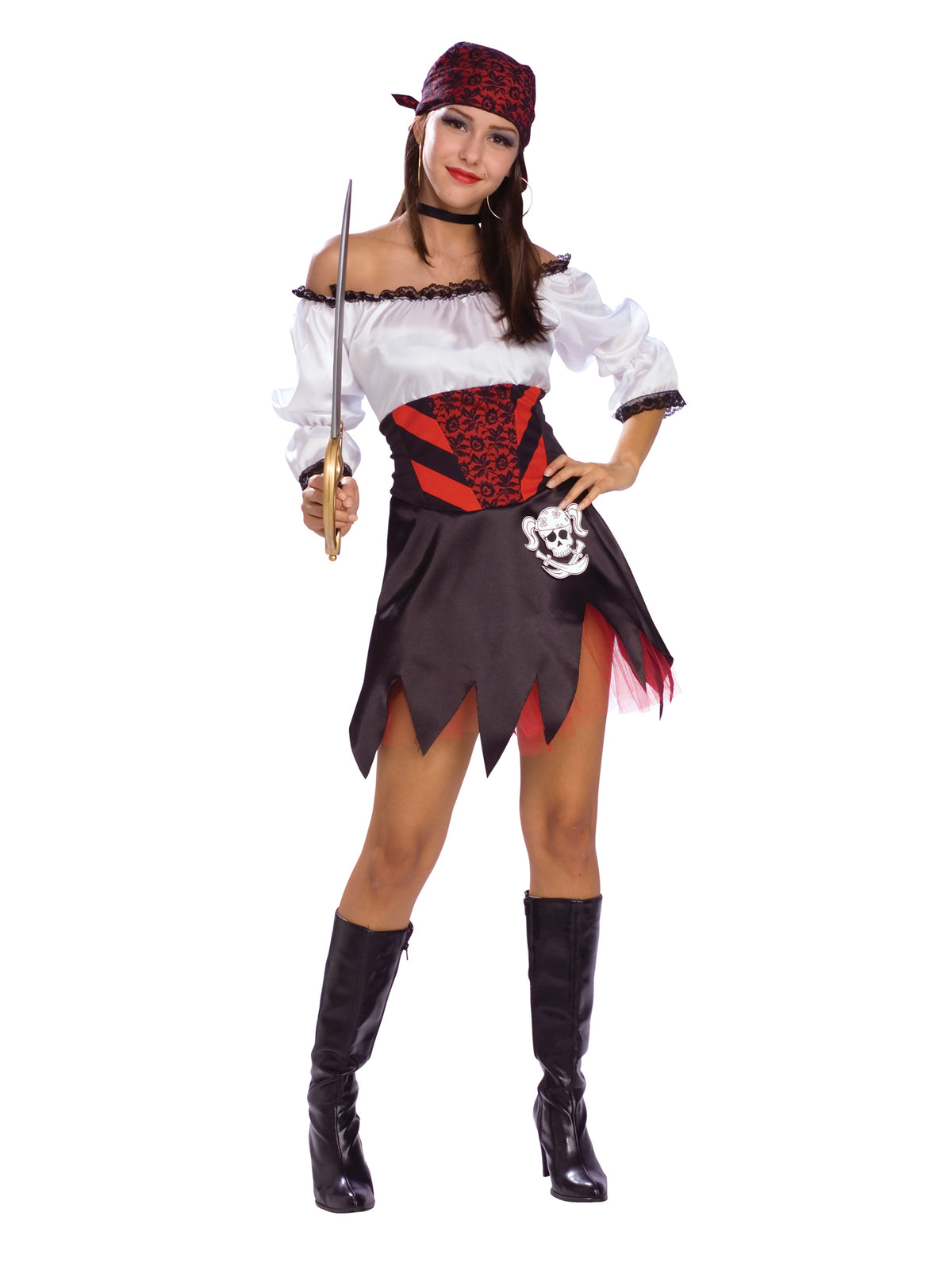 Rubies Punky Pirate Kostüm für Erwachsene für Herren