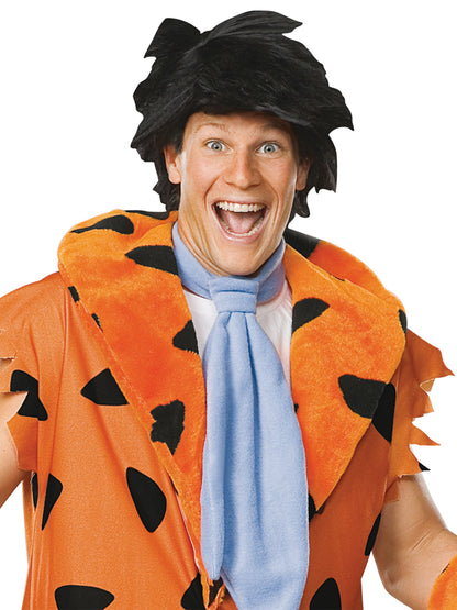 Rubies Flintstones Fred Flintstone Deluxe Kostüm für Herren mit Perücke – Detailansicht