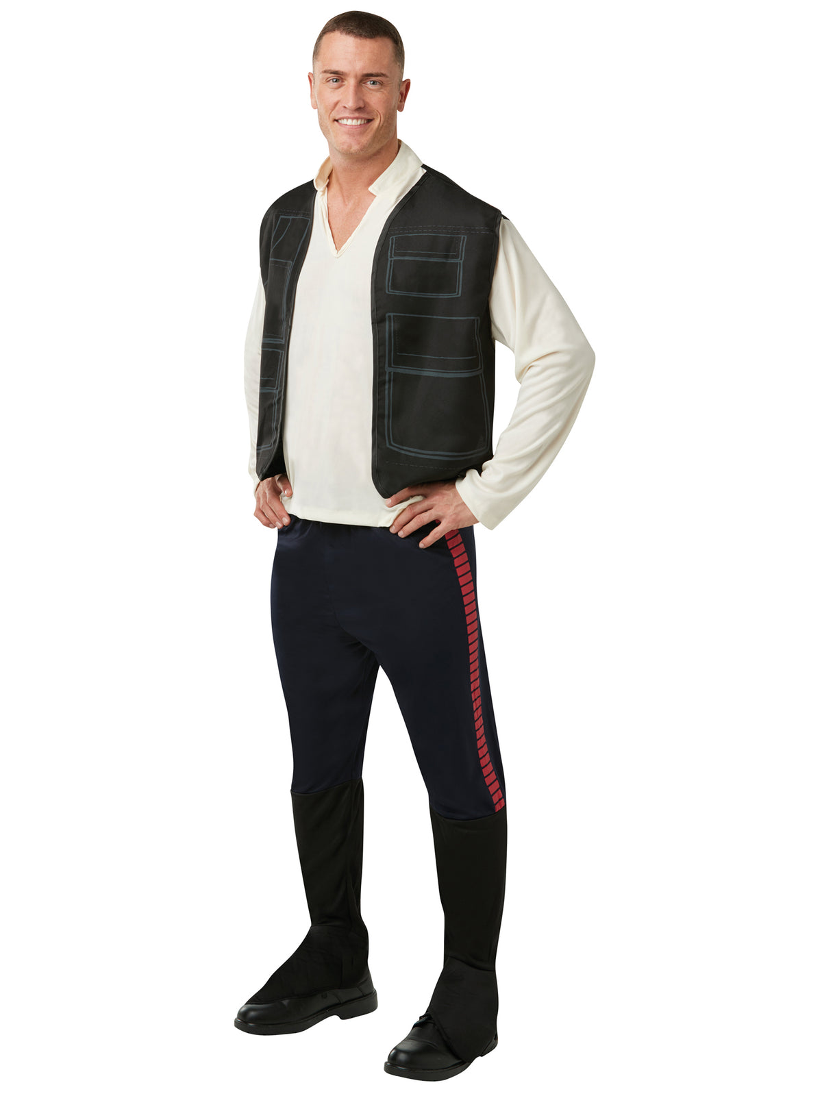 Rubies Han Solo Kostüm für Herren in XL mit Tunika und Hose – Produktansicht