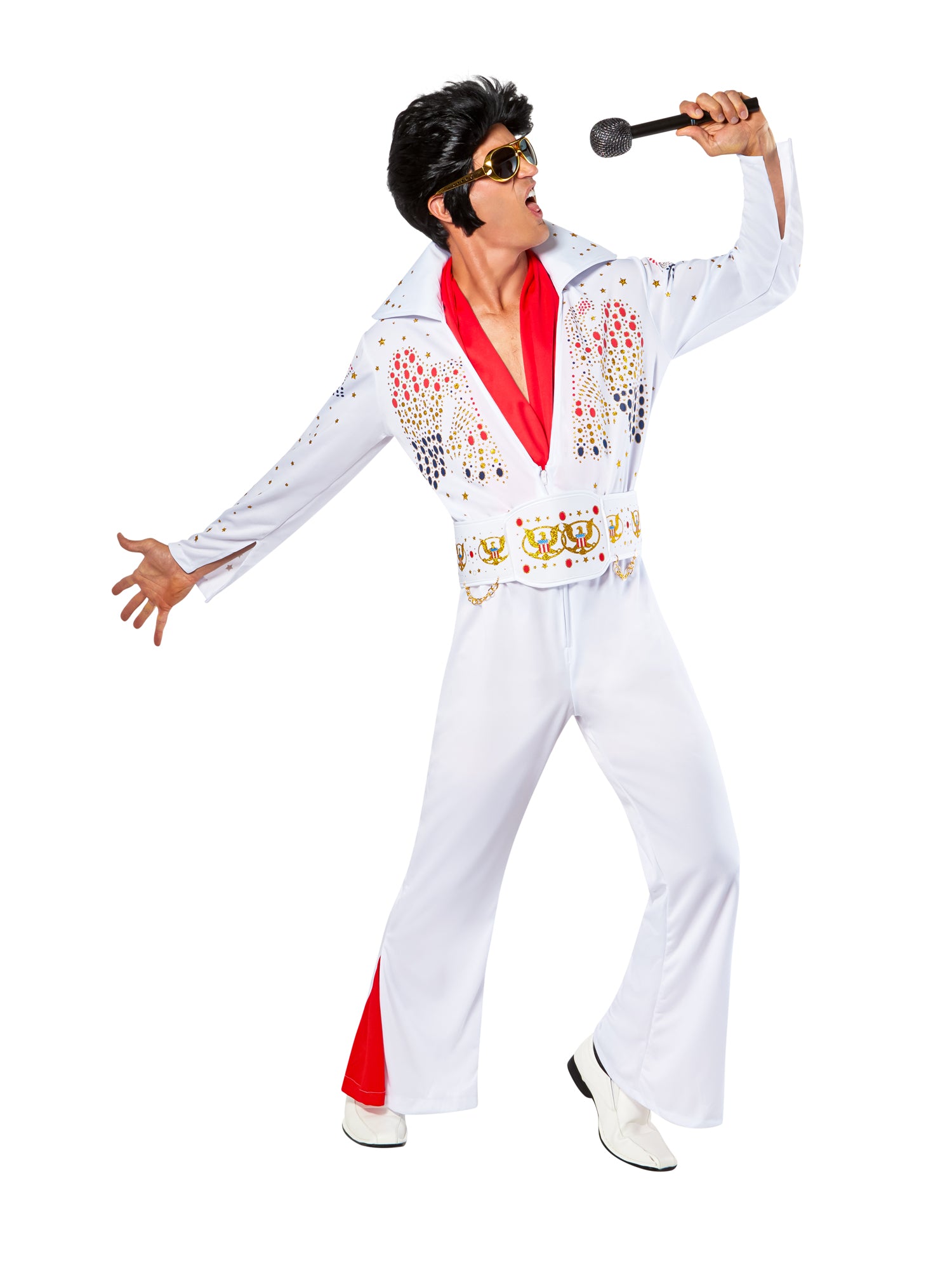 Elvis Deluxe Kostüm für Herren von Rubies – Produktansicht