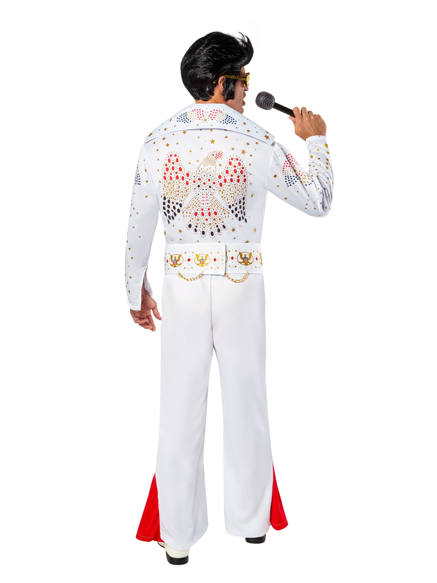 Elvis Deluxe Kostüm für Herren von Rubies – Detailansicht