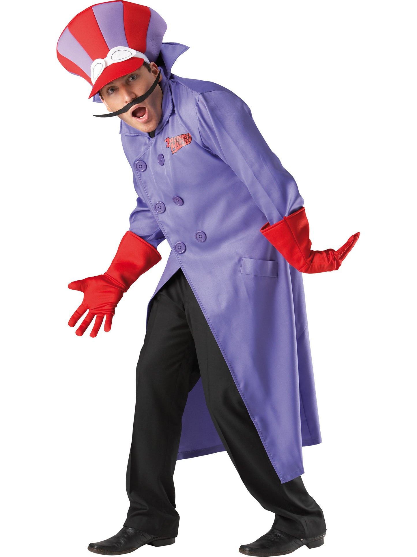 Rubies Dick Dastardly Kostüm für Herren aus Wacky Races – Produktansicht