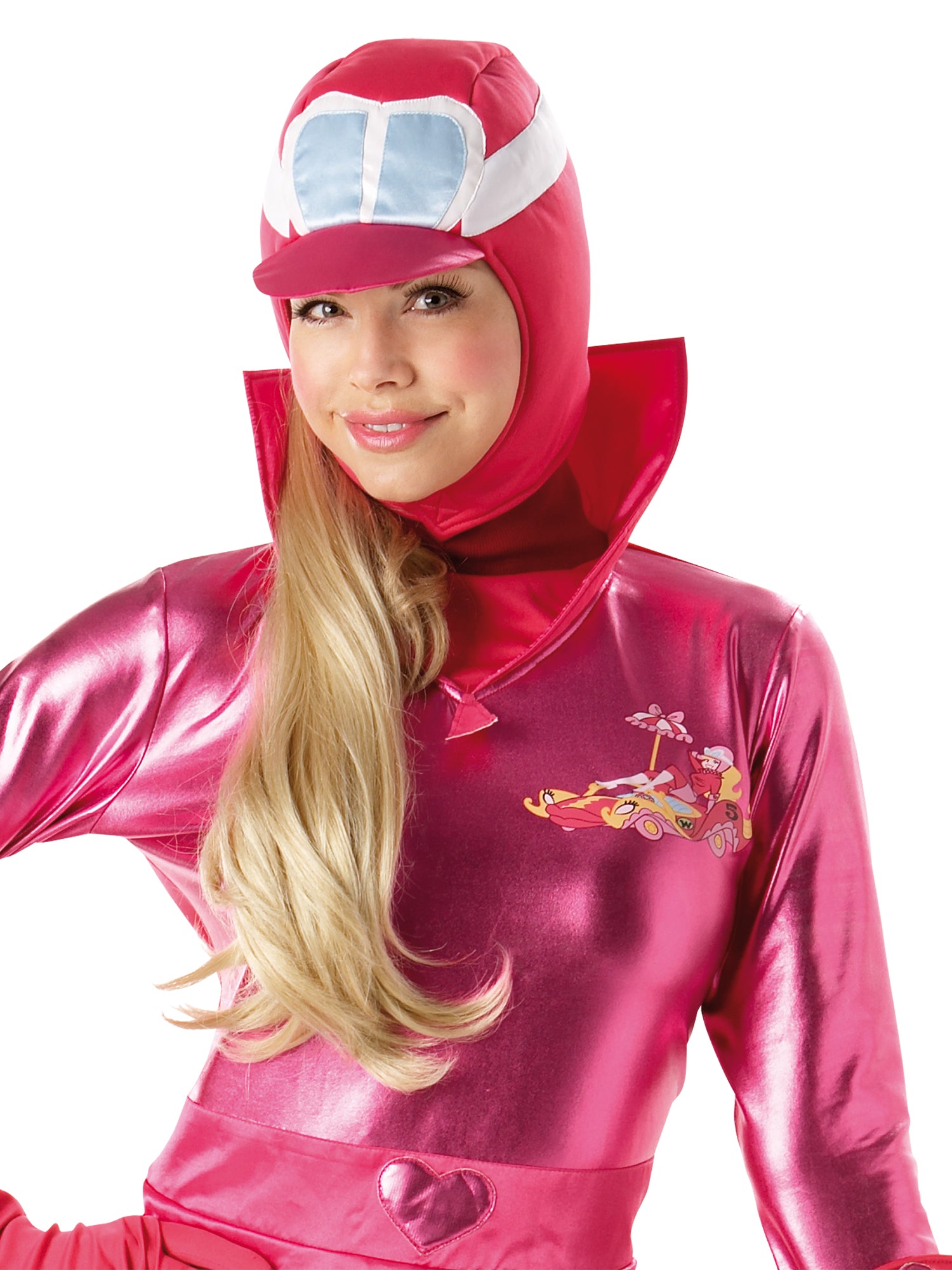 Penelope Pitstop Kostüm für Damen von Rubies aus Wacky Races – Detailansicht