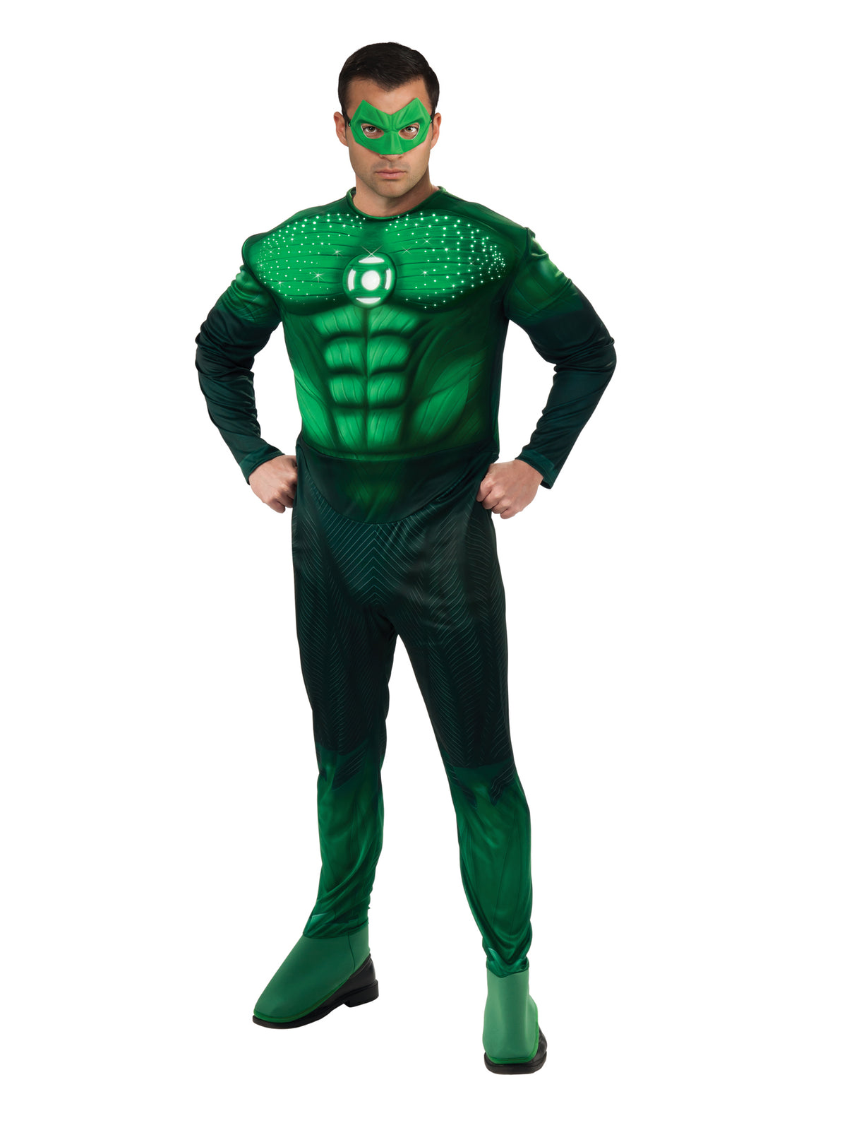 Rubies DLX. LITE UP HAL JORDAN Kostüm für Erwachsene für Herren