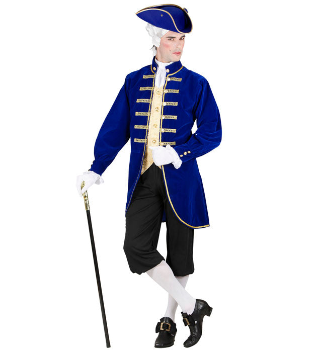 Venezianisches Edelmann-Kostüm mit Jacke, Weste, Jabot und Hose