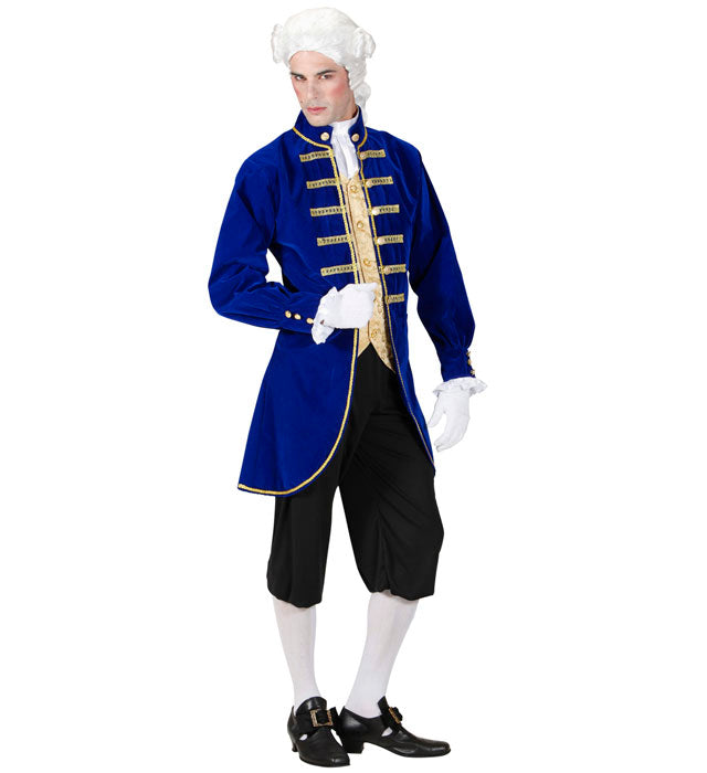 Venezianisches Edelmann-Kostüm mit Jacke, Weste, Jabot und Hose