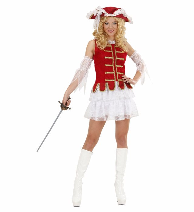 MUSKETEER GIRL (Kleid, Ärmel, Hut)