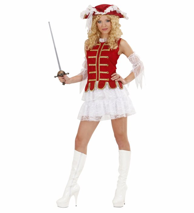 MUSKETEER GIRL (Kleid, Ärmel, Hut)