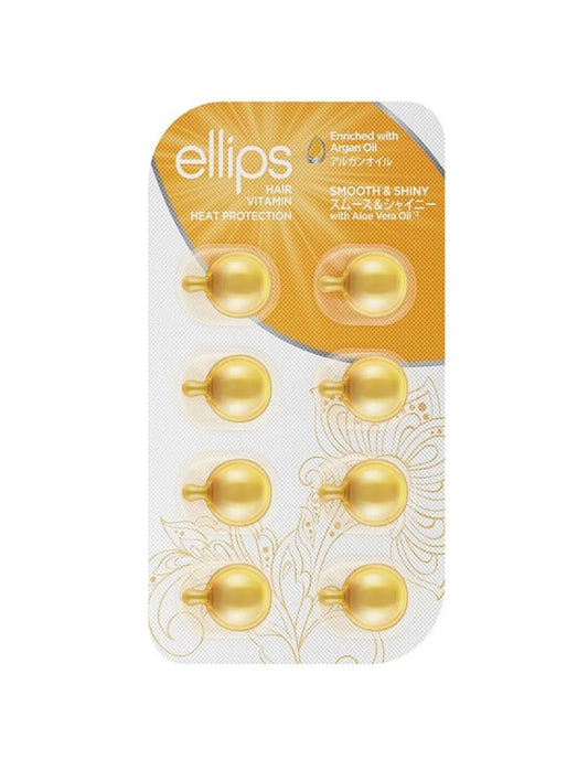 ELLIPS ELLIPS Smooth y Shiny Hair Vitamin 8 U Haarvitamine für glattes und glänzendes Haar Haarpflege