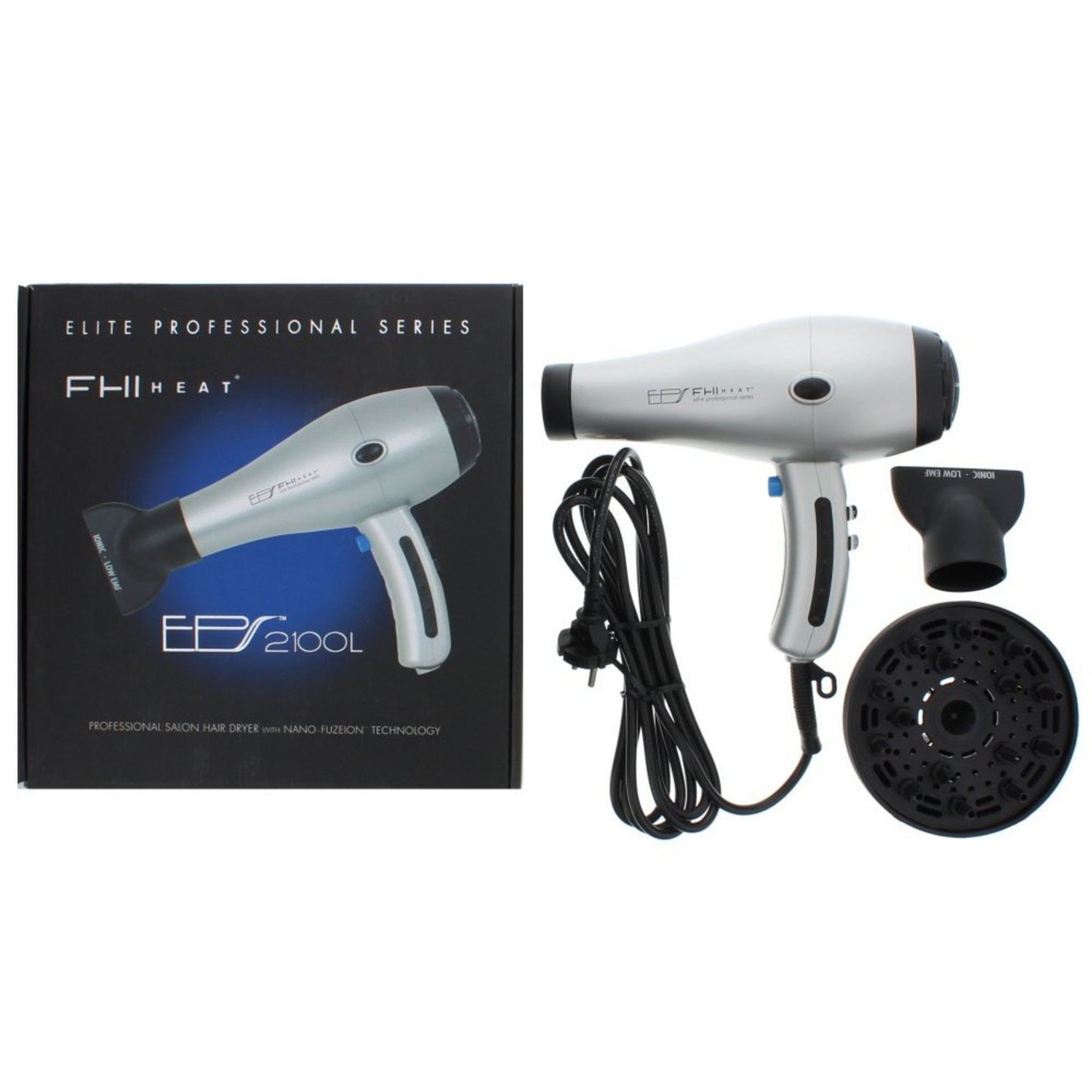 FHI Heat FHI Heat, Elite Professional Series, Elektrischer Haartrockner, Silber Regular