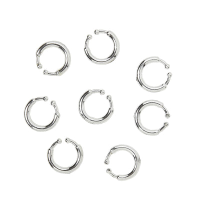 8er Set "CLIP PIERCINGS" – Detailansicht