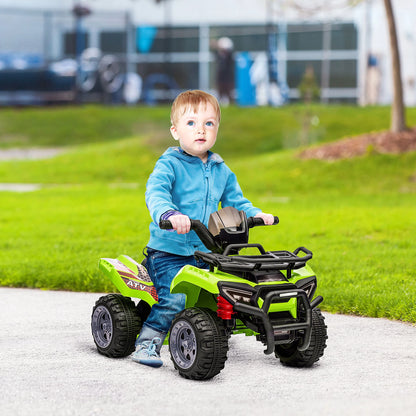 HOMCOM Kinderquad Elektro 6V Grün – für 18-36 Monate – Ansicht 10