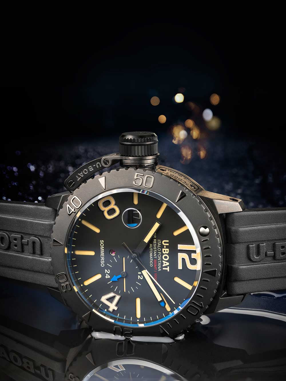 U-BOAT Mod. 9015 Uhr – Detailansicht