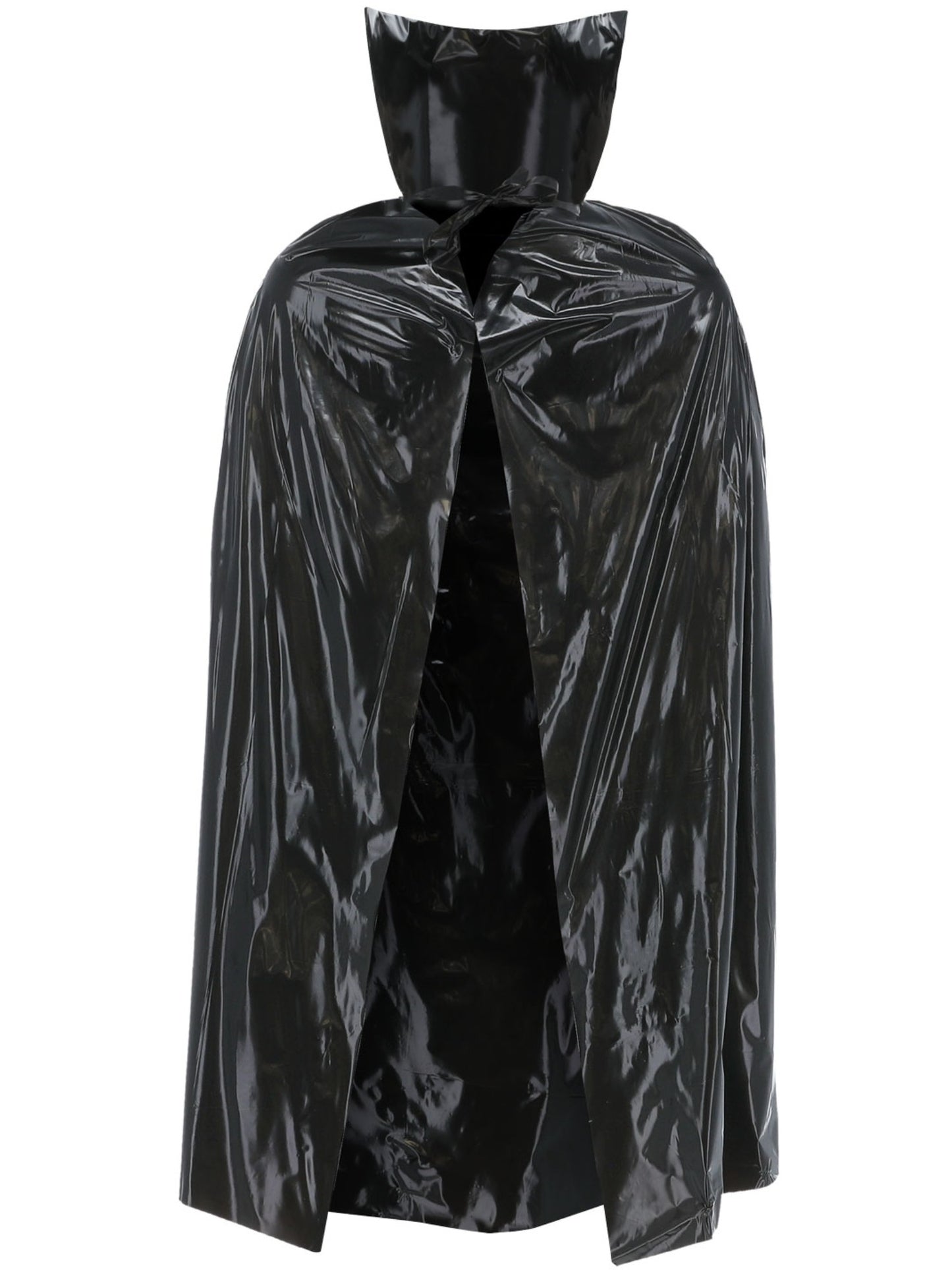 Smiffys PVC Vampire Cape, Black für Unisex