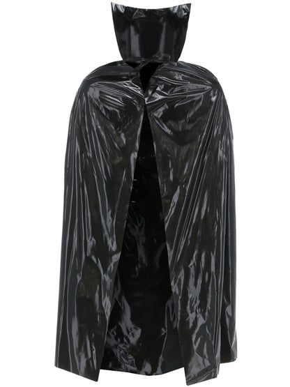 Smiffys PVC Vampire Cape, Black für Unisex
