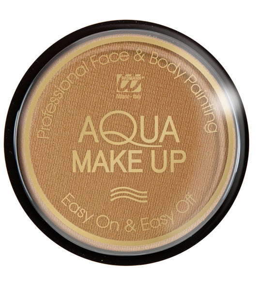"AQUA MAKE-UP DUNKELBEIGE" - 10 mL Beige / Hautfarbe