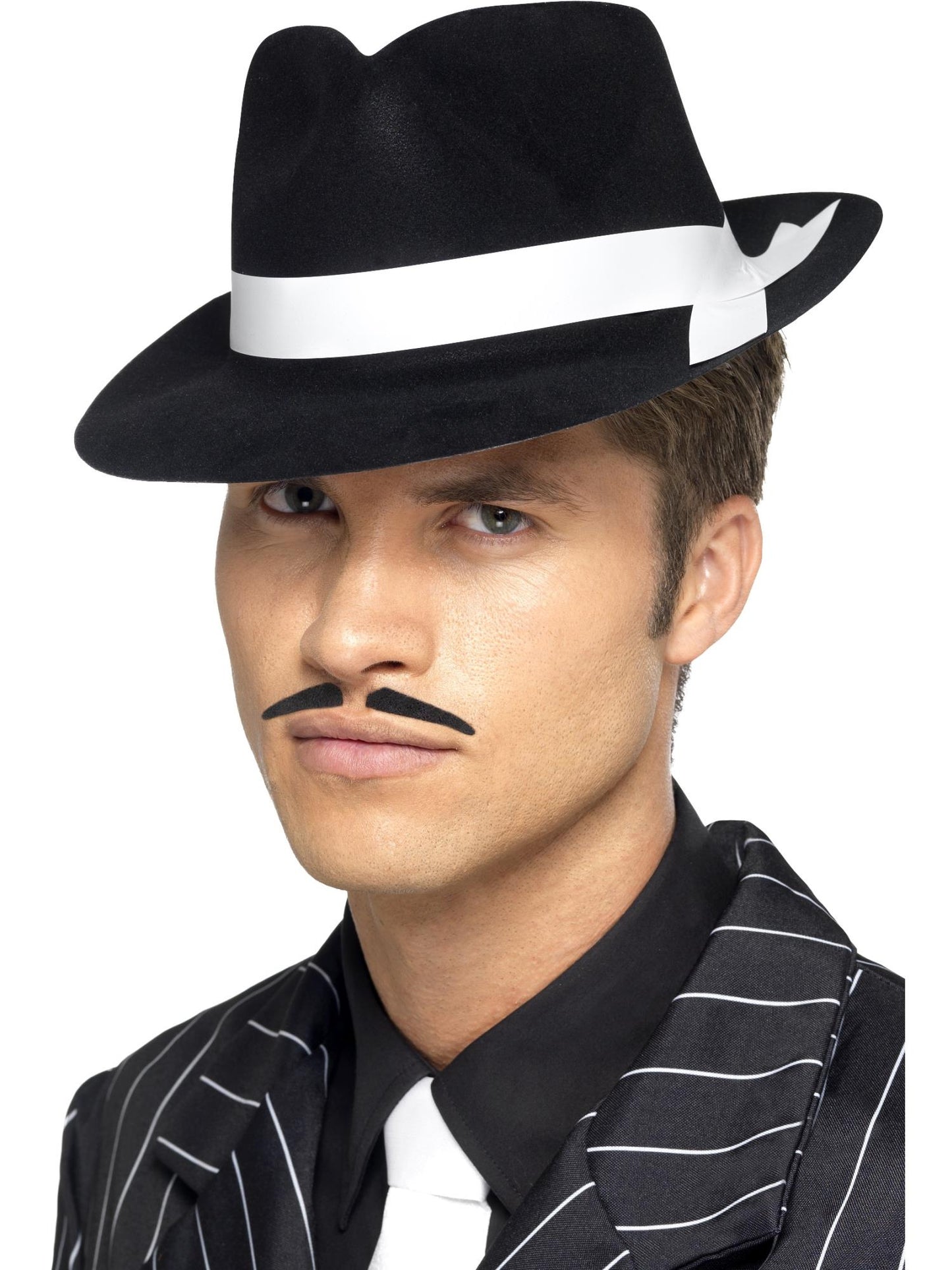 Smiffys Al Capone Hat, Black für Herren