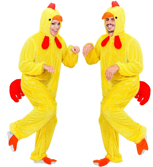 Küken Funny Overall Kostüm mit Maske für Fasnacht und Karneval