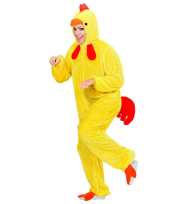Küken Funny Overall Kostüm mit Maske für Fasnacht und Karneval