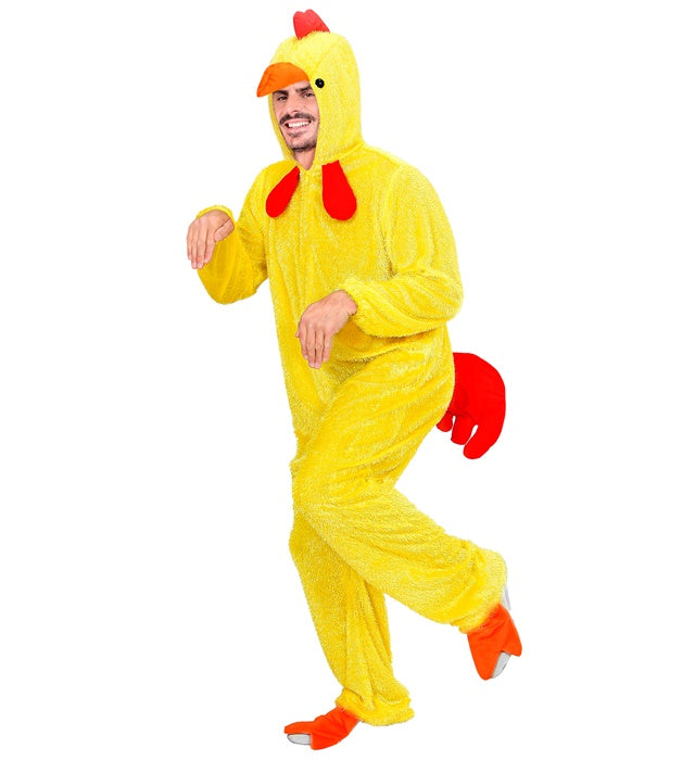 Küken Funny Overall Kostüm mit Maske für Fasnacht und Karneval