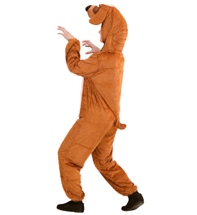HUND FUNNY Overall mit Kapuze – lustiges Hundekostüm für Fasnacht