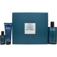 Davidoff Cool Water Geschenkset mit Eau de Toilette 125 ml, Duschgel 75 ml und Eau de Toilette 15 ml