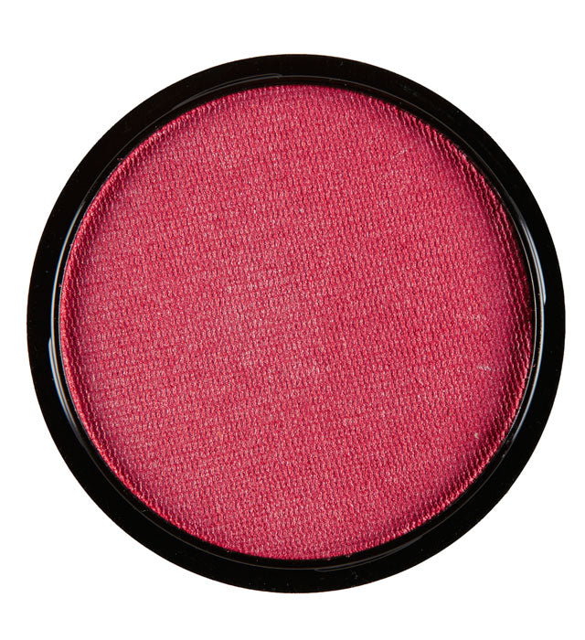 Metallisiertes Aqua Make-up in Rosa Dose 15 g für Fasnacht Schminke