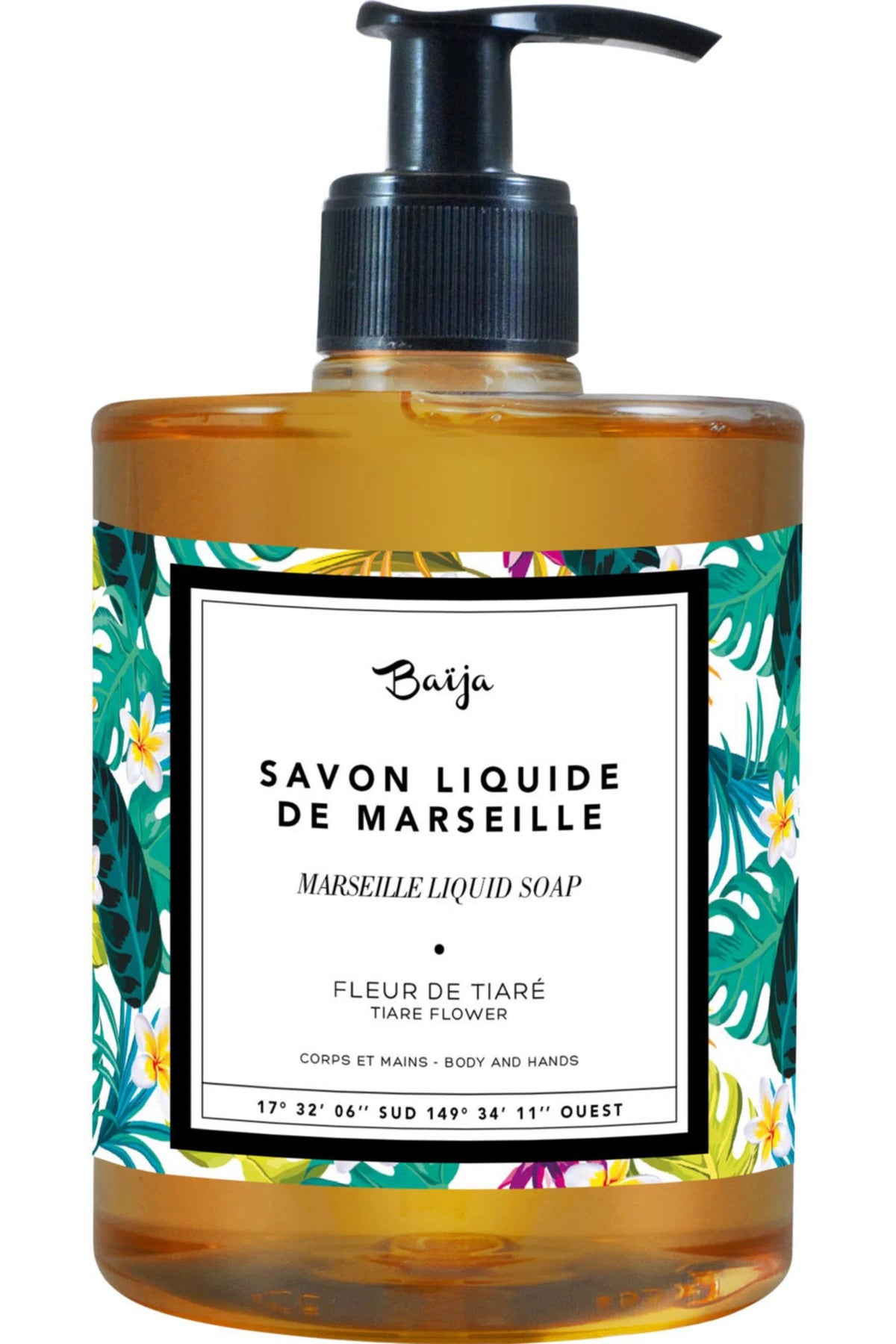 Baija, Moana, Cleansing & Softening, Liquid Soap, For Body & For Hands, 500 ml