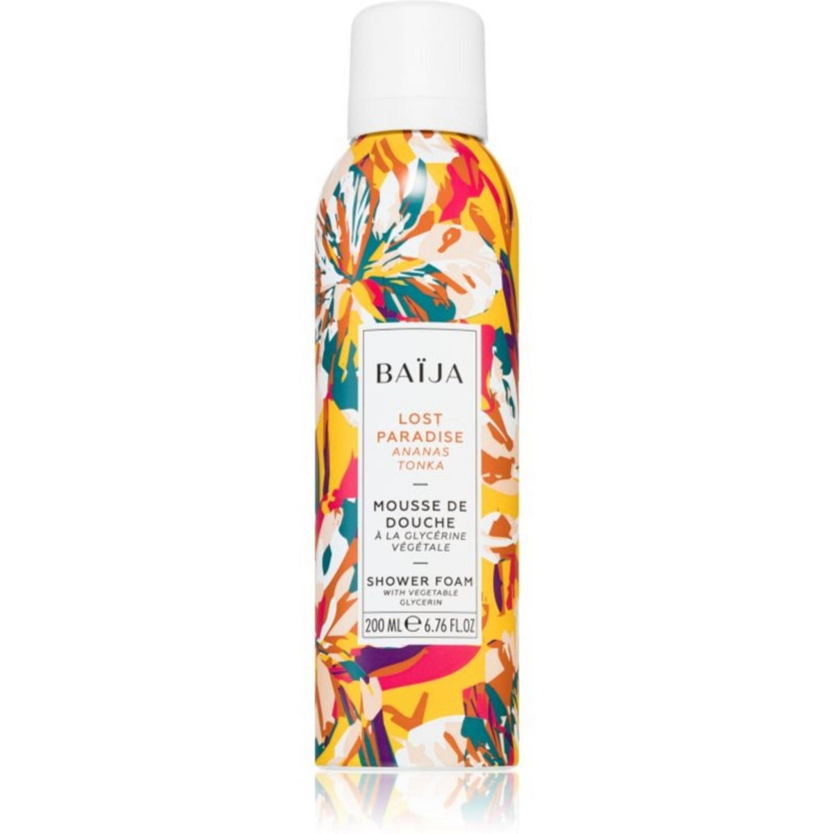 Baija, Lost Paradise, Reinigung und Hydratisierung, Duschschaum, 200 ml