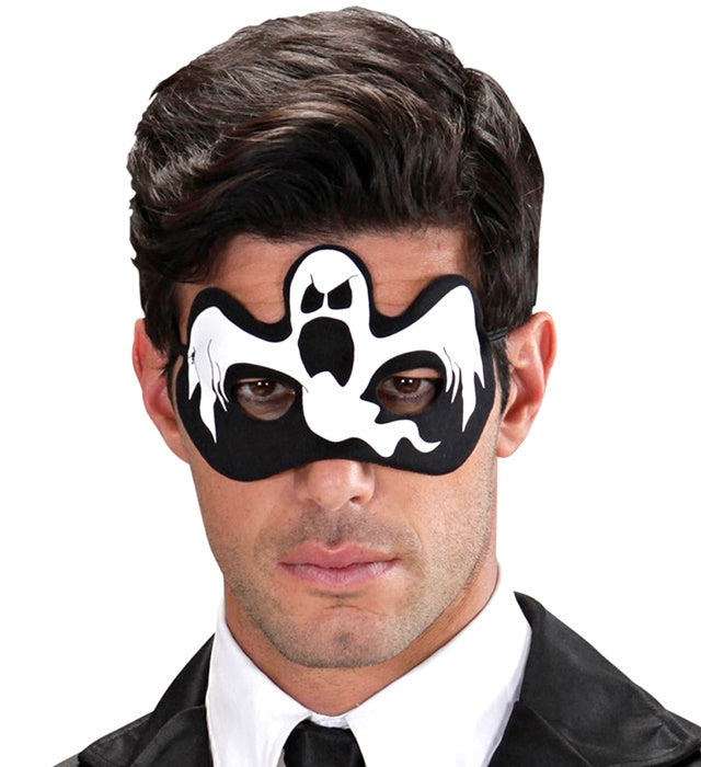 Halbmaske mit Tiermotiv in drei verschiedenen Ausführungen für Fasnacht und Halloween