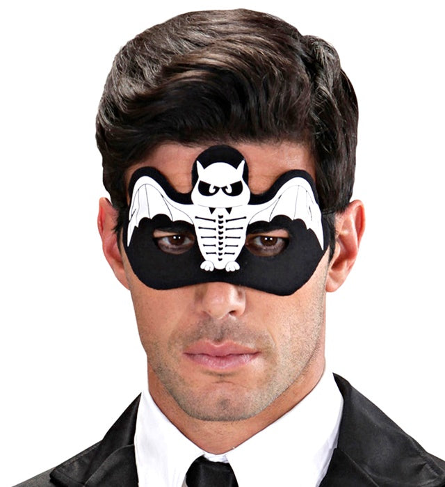 Halbmaske mit Tiermotiv in drei verschiedenen Ausführungen für Fasnacht und Halloween