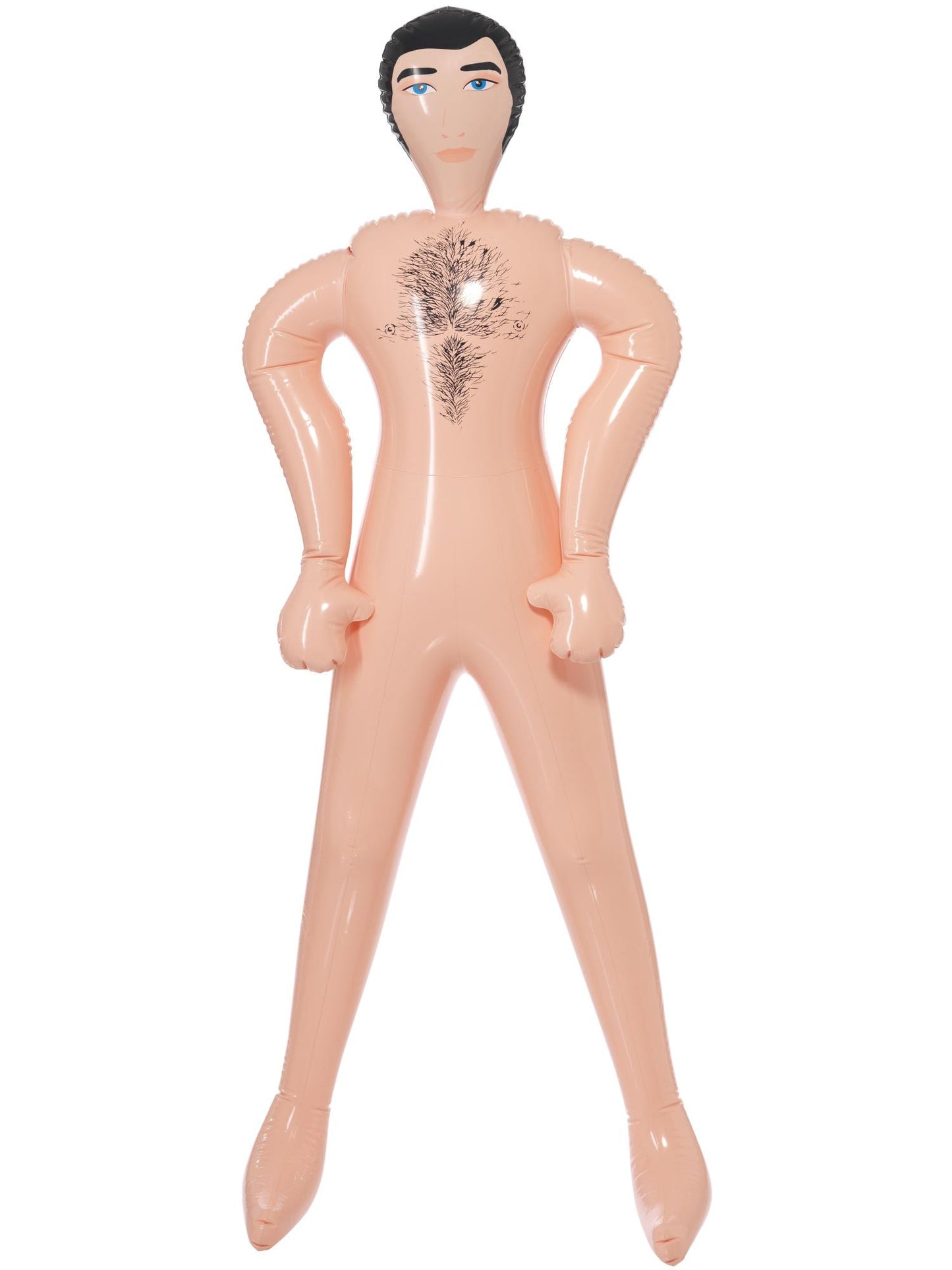 Smiffys Inflatable Blow-Up Doll, Male, Pink AC für Damen
