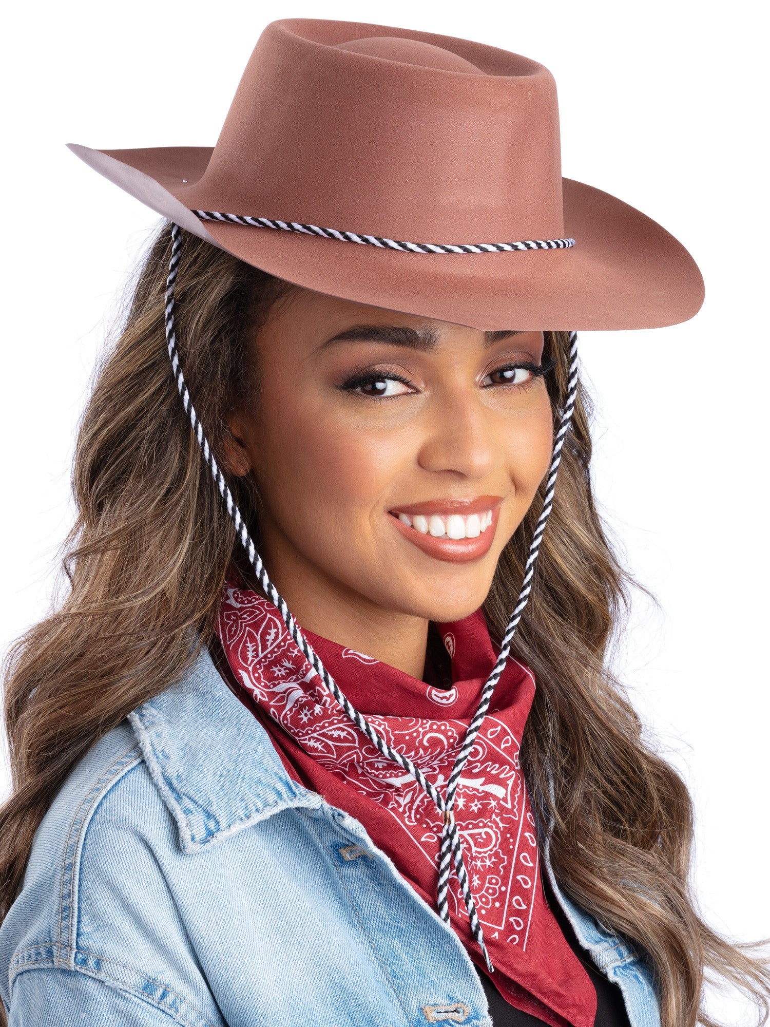 Smiffys Cowboyhut braun für Erwachsene und Unisex-Kostüme