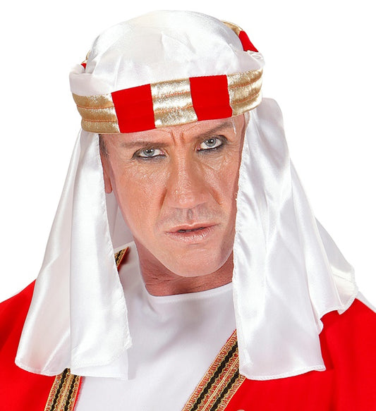 Scheich Kopftuch in traditionellem Stil für Fasnacht und Karneval