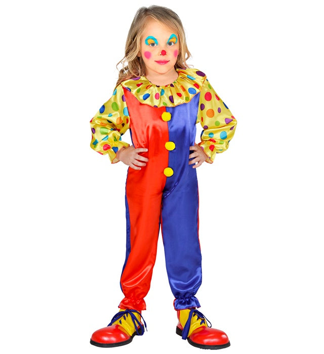 Buntes Clown-Kostüm für Fasnacht und Karneval in der Schweiz