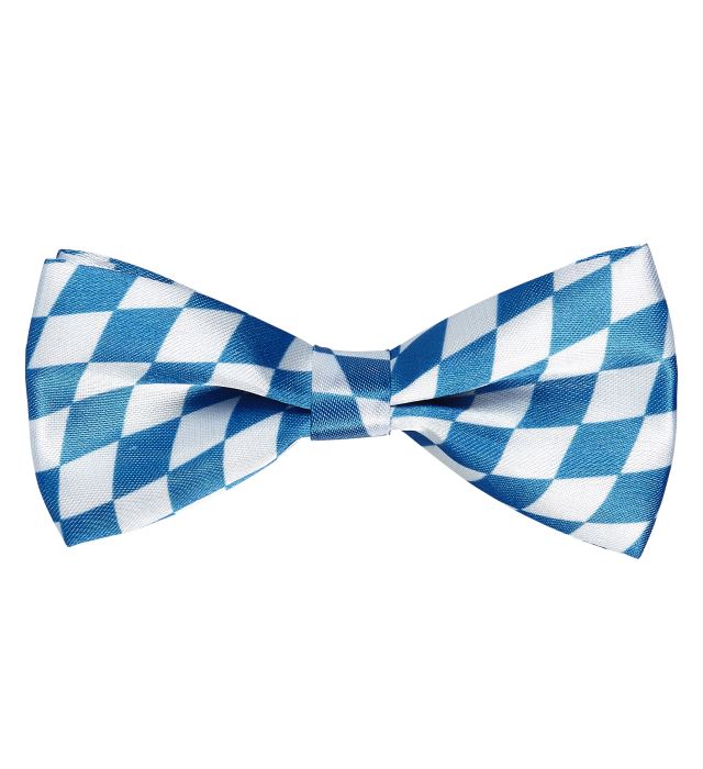 Verstellbare bayrische Satin-Fliege in klassischem Design