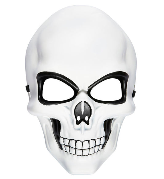Realistische Totenkopf-Maske für Halloween und Fasnacht