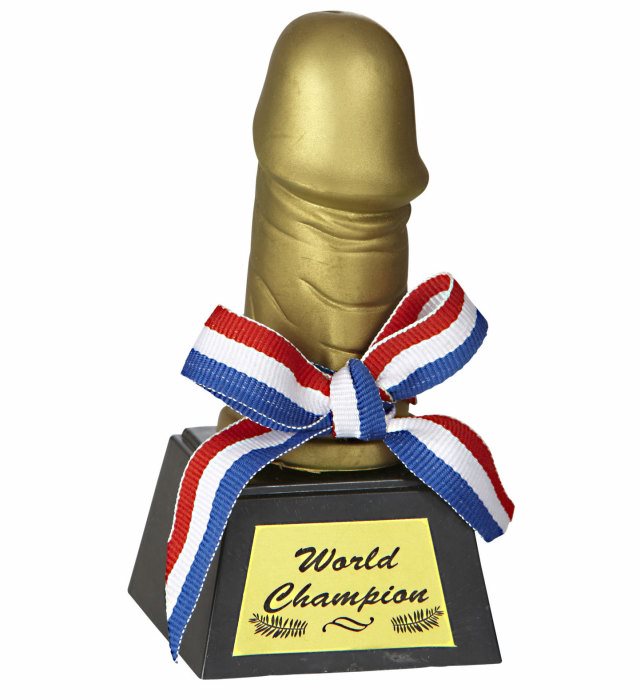 Goldene Willy Trophäe für Fasnacht und Karneval