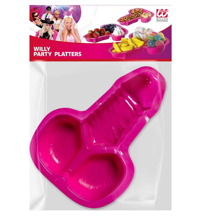 Set aus 2 bunten Partytellern ideal für Fasnacht und Karneval