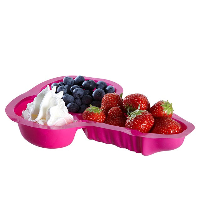 Set aus 2 bunten Partytellern ideal für Fasnacht und Karneval