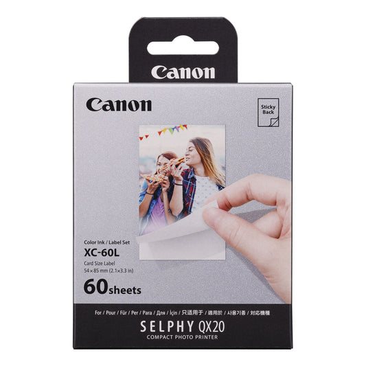 Mattes Fotopapier Canon 6756C001 5,4 x 8,5 cm (60 Stück)