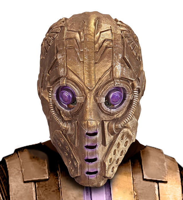 Space Trooper Maske für Fasnacht und Halloween mit futuristischem Design
