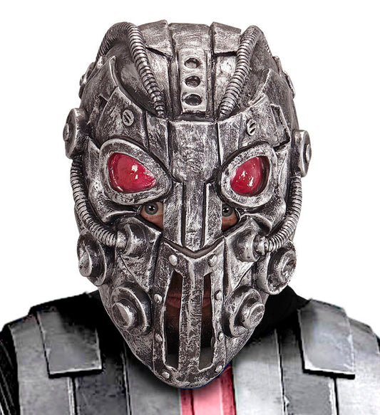 Space Intruder Maske in futuristischem Design für Fasnacht und Halloween