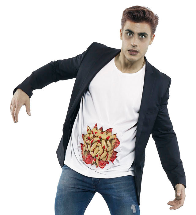 T-SHIRT MIT DARM Diverse Farben