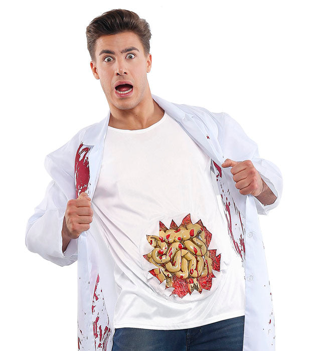 T-SHIRT MIT DARM Diverse Farben