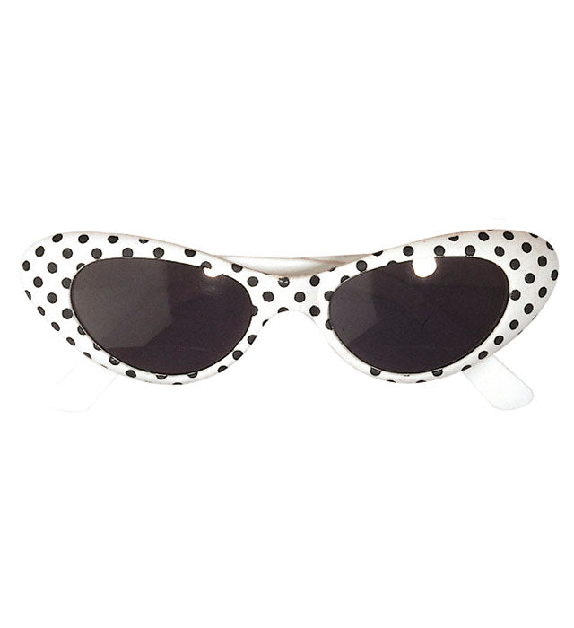 Retro 50er Jahre Brille im Vintage-Design als Kostümzubehör